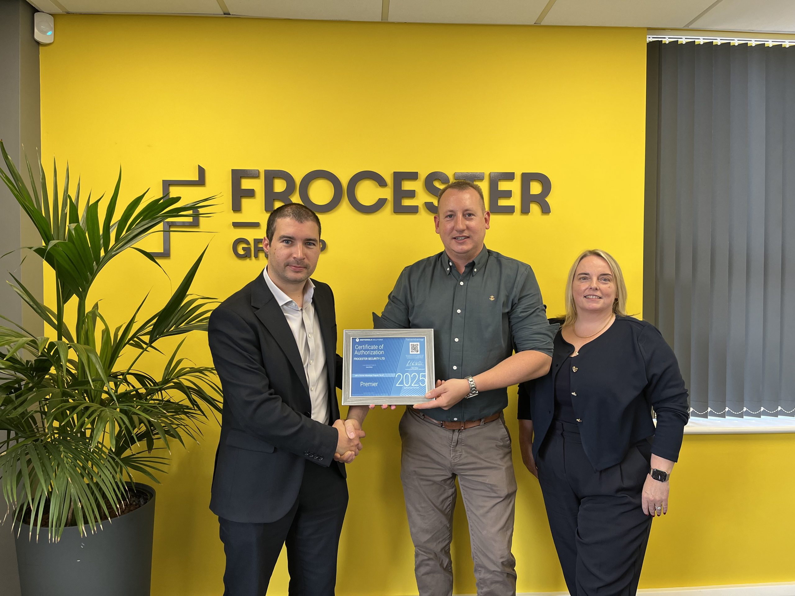 Motorola Solutions Premier Channel Partner Status Renewed